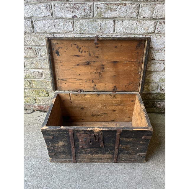 Mid 18th Century Swedish Wooden Box For Sale - Image 11 of 11