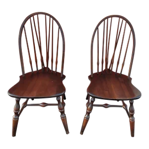 Nichols & Stone Windsor Side Chairs - Single Chair Left