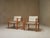 Farmer Chairs and Magazine Rack by Gerd Lange for Bofinger, 1960s, Set of 2 For Sale - Image 9 of 12