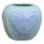 Van Briggle Butterfly Vase, Ming Blue Matte Glaze For Sale