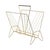 Vintage Wire Metal Magazine Rack, 1960s For Sale - Image 15 of 15
