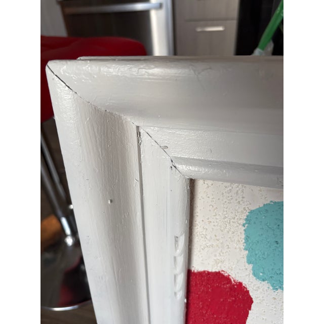 White Large Original Abstract Painting For Sale - Image 8 of 12