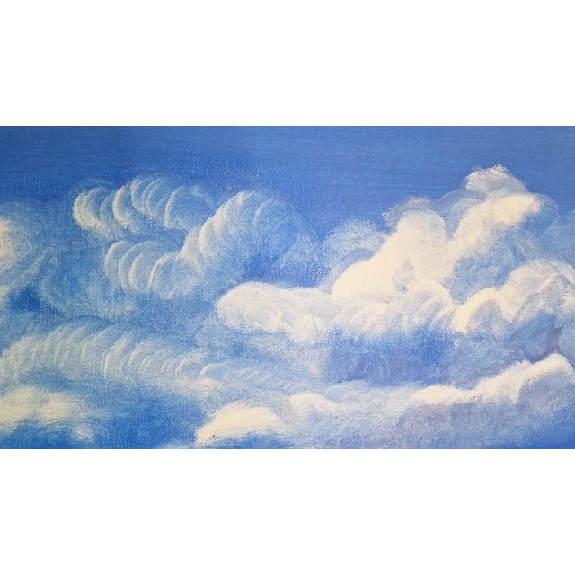 Early 21st Century Macarena Sanz, Paradise, Oil on Canvas For Sale - Image 5 of 6