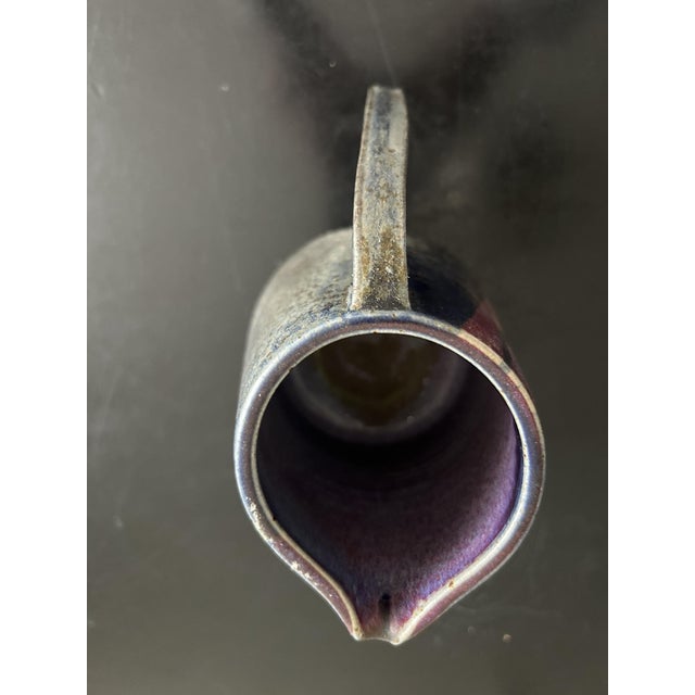 Modern French Ceramic Pitcher, 1950s For Sale - Image 11 of 13