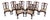 Set of 8 Baker Chippendale Mahogany Dining Room Chairs For Sale