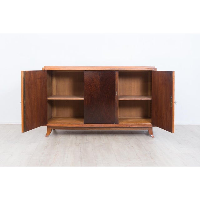 Wood Vintage Art Deco Highboard, 1920s For Sale - Image 7 of 12