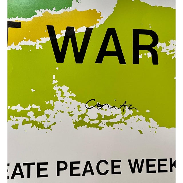 Corita Kent (American, 1918 - 1986)"We Can Create Life without War" Corita Billboard Peace Project Poster 1985 Corita...