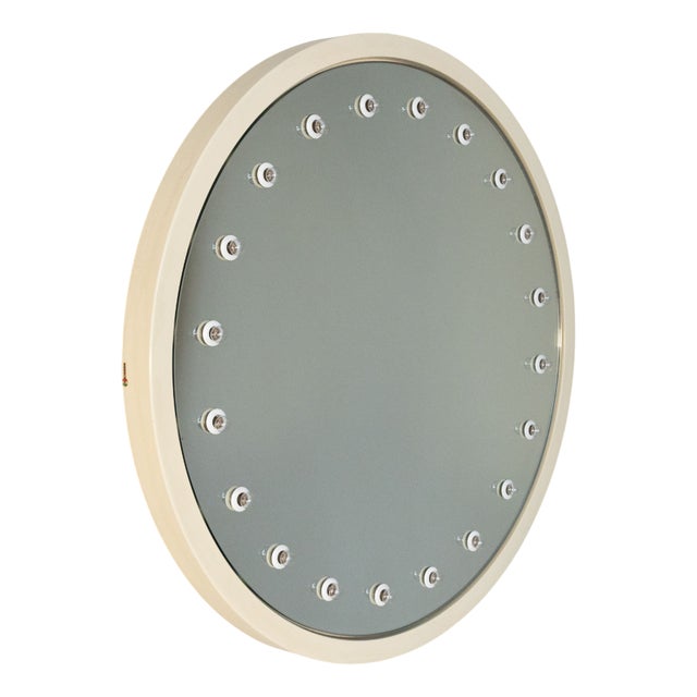 Mod. 51/A Luminous Wall Mirror by Gino Sarfatti for Arteluce, 1950s For Sale