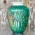 Late 20th Century Vintage Boho Drip Glaze Studio Pottery Vase For Sale - Image 5 of 7