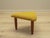 Vintage Danish Mustard Ottoman, 1990s For Sale - Image 3 of 7