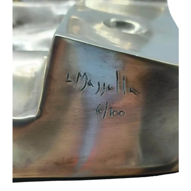 1980s Luigi Mazzella, Ciborio, 1989, Bronze Sculpture For Sale - Image 5 of 12