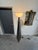 Late 20th Century Sarreal Sr-13 Spanish Modernist Brushed Steel Torchiere Floor Lamp For Sale - Image 5 of 12