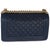Chanel Navy Quilted Caviar Old Medium Boy Handbag For Sale - Image 4 of 8