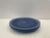 set of four blue swirl dinner plates by Williams-Sonoma.