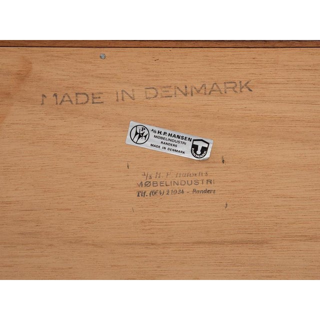 Mid-Century Danish Sideboard in Rosewood from HP Hansen, 1960s For Sale - Image 12 of 13