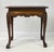 Late 20th Century Hekman Chippendale Style Walnut Burl Tea Table With Pull-Out Slides For Sale - Image 9 of 14