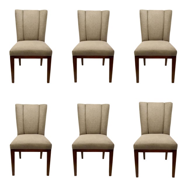Barbara Barry For Henredon Gray Paley Dining Chairs Chairish