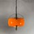 Space Age FHD00480-1 Spherical Orange Chandelier with Chrome Accents, 1970s For Sale - Image 13 of 18