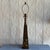 Mid-Century Modern Vintage Solid Bronze Architectural Table Lamp Base For Sale - Image 3 of 5