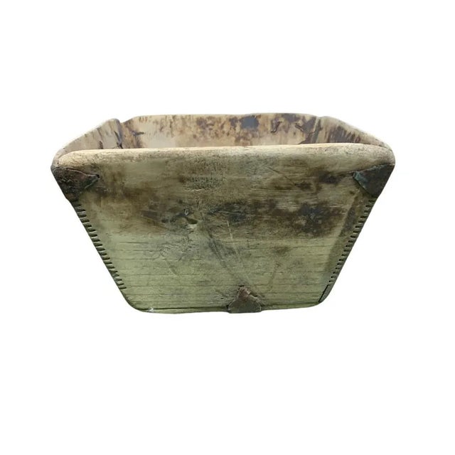 Originally used in the countryside of China to carry and measure rice. A distressed finish, its wonderful rustic patina...