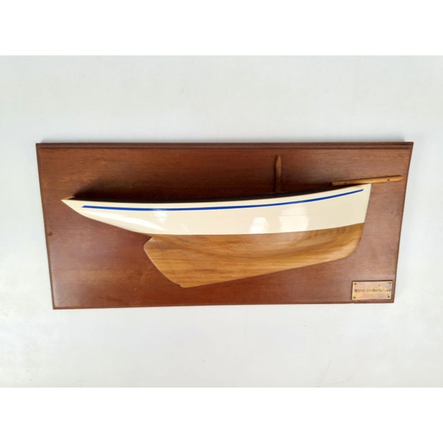 A unique half-model by Daniel Guyomarc'h of Henvic (Finistère department, Brittany, France). In addition to crafting half-...
