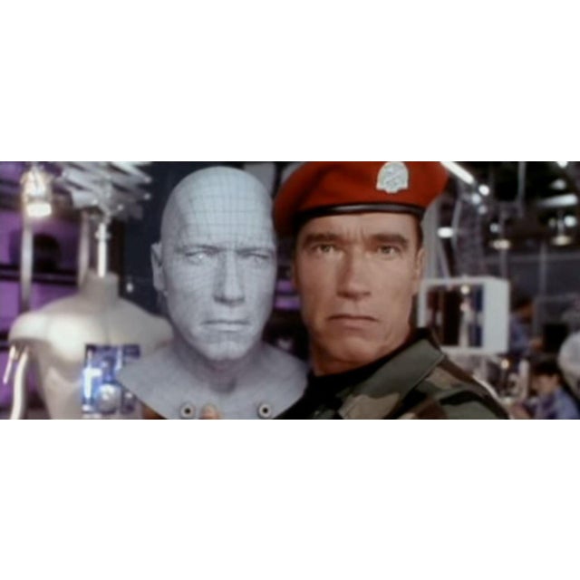 Gray Terminator 3: Rise of the Machines Experimental T-101 Torso Screen Used Prop For Sale - Image 8 of 8