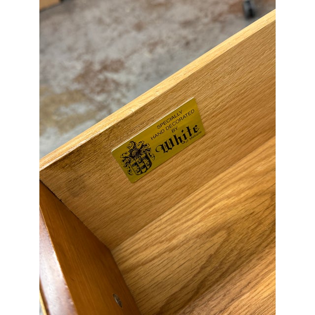 Phyllis Andrade for White Furniture Company Chinoiserie Vanity Desk For Sale - Image 10 of 12