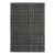 Charcoal Ivory Modern Grid Hand-Knotted Wool and Viscose Rug 8x10 For Sale