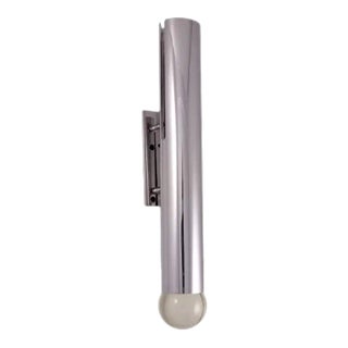 Moda Sconce in Silver Finish For Sale