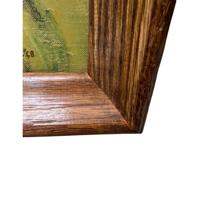 1968 Framed Citrus Still Life Oil Painting, Signed For Sale - Image 15 of 16