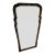Vintage Chinoiserie Bird Mirror – Eclectic Hollywood Regency Wall Mirror For Sale