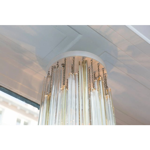 Trilobo Chandelier from Venini, 1970s For Sale - Image 6 of 7