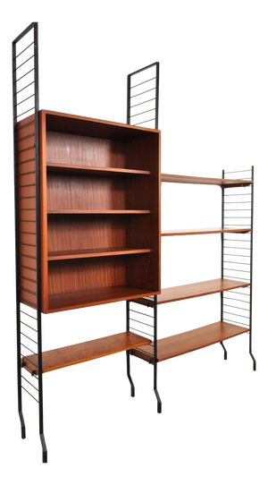Vintage Wall System with Bookcase by Combineurop, 1960s