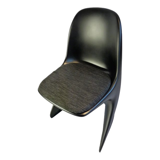 Black Plastic Chair by Alexander Begge for Casala For Sale