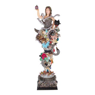 Than Lifevagant Folk Art Sculpture For Sale