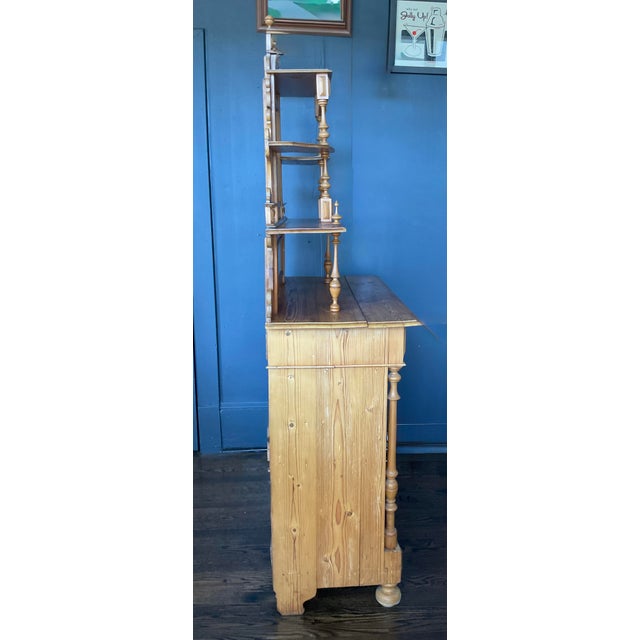 Late 19th Century White Pine Victorian Wash Stand From Scandinavia For Sale - Image 11 of 18