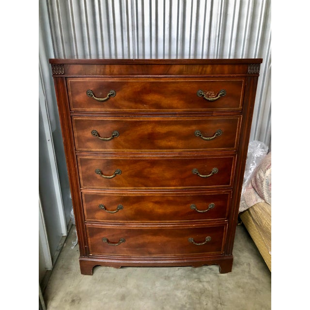 Antique Bow Front Dresser Chairish