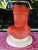 Red 1940's Vintage Large Art Deco Style Knight Chess Piece Model For Sale - Image 8 of 8