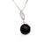 2010s Tahitian Pearl Diamond Pendant 18k Gold Certified For Sale - Image 5 of 7