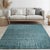 8x10 Beautiful Celia Green Geometric Contemporary Hand Knotted Wool Carpet Rug For Sale - Image 14 of 14
