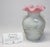 1980s 1980s Fenton Lotus Mist Butterfly & Berry 5 1/2" Ruffled Vase For Sale - Image 5 of 6