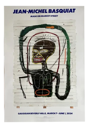 Jean Michel Basquiat, Flexible, 1984, Original Poster