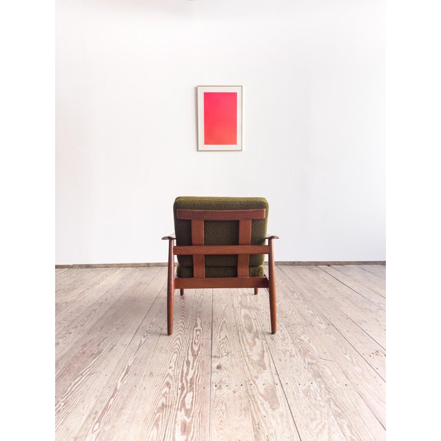 Wood FD 164 Lounge Chair in Teak by Arne Vodder for France and Son, 1960s For Sale - Image 7 of 18