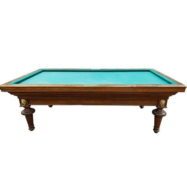 French Napoleon III Billiard Table For Sale - Image 4 of 5