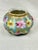 Antique Royal Kinran Nippon hand painted bowl decorated with flowers on a pale blue background with raised gold decoration...