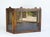 Large Wooden & Glass Wall Display Cabinet with Shelves For Sale - Image 9 of 9