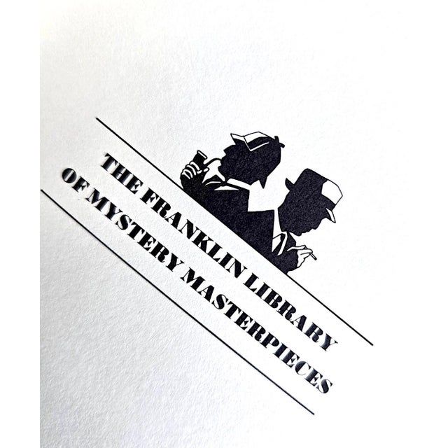 Animal Skin 1987 Leather Edition, "The Maltese Falcon", by Dashiell Hammett, Franklin Library of Mystery Masterpieces For Sale - Image 7 of 12