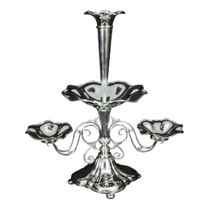 Victorian Silverplate Centrepiece by James Deakin, 19th Century