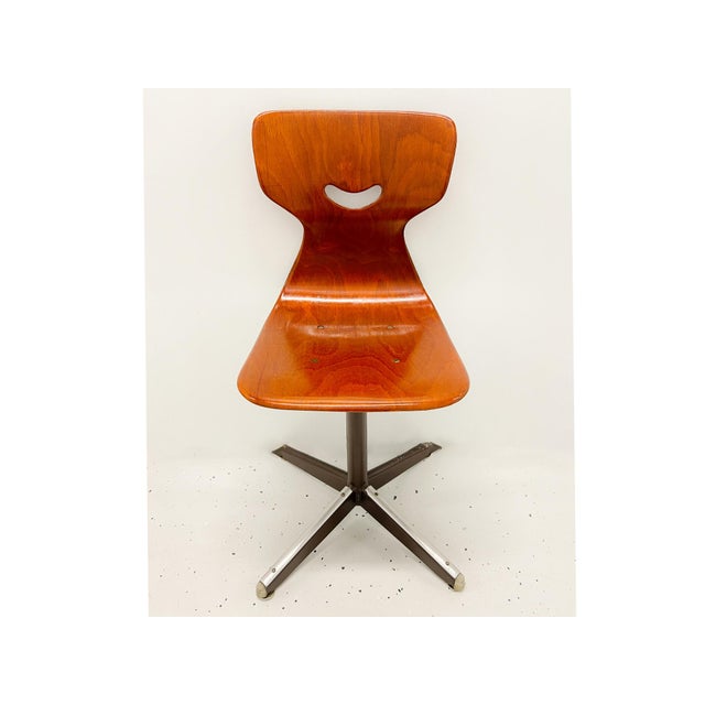 Vintage Smyle Kids Chair by Adam Stegner for Pagholz Flötotto, 1950s For Sale - Image 12 of 12