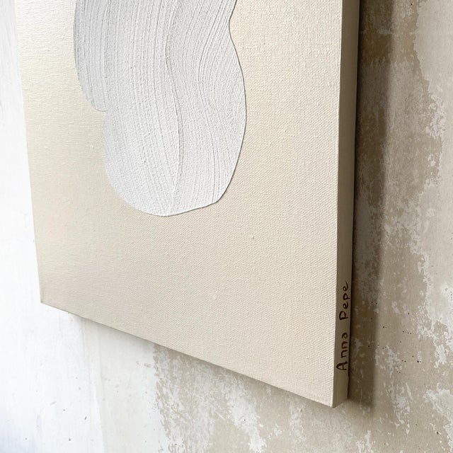 Small Abstract Painting on Canvas For Sale - Image 4 of 6
